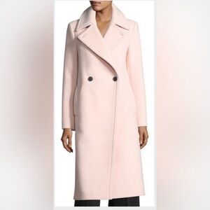 Club Mónaco coat in excellent  condition the color is baby  pink